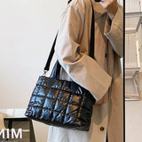 Cotton Shoulder Messenger Bag Large Tote Bag