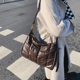 Autumn Winter Large Capacity Tote Bag Shoulder Bag Women Messenger Bag