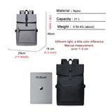 Waterproof Men's Backpack 15.6 Inch Laptop Backbag