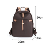 Women's Large Capacity Anti Theft Nylon Backpack
