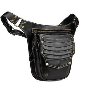 Retro Punk Messenger Bag Outdoor Shoulder Waist Fanny Pack
