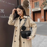 Women's Rhinestone Shoulder Messenger Bag All-match Saddle Tide Rhinestone Bag