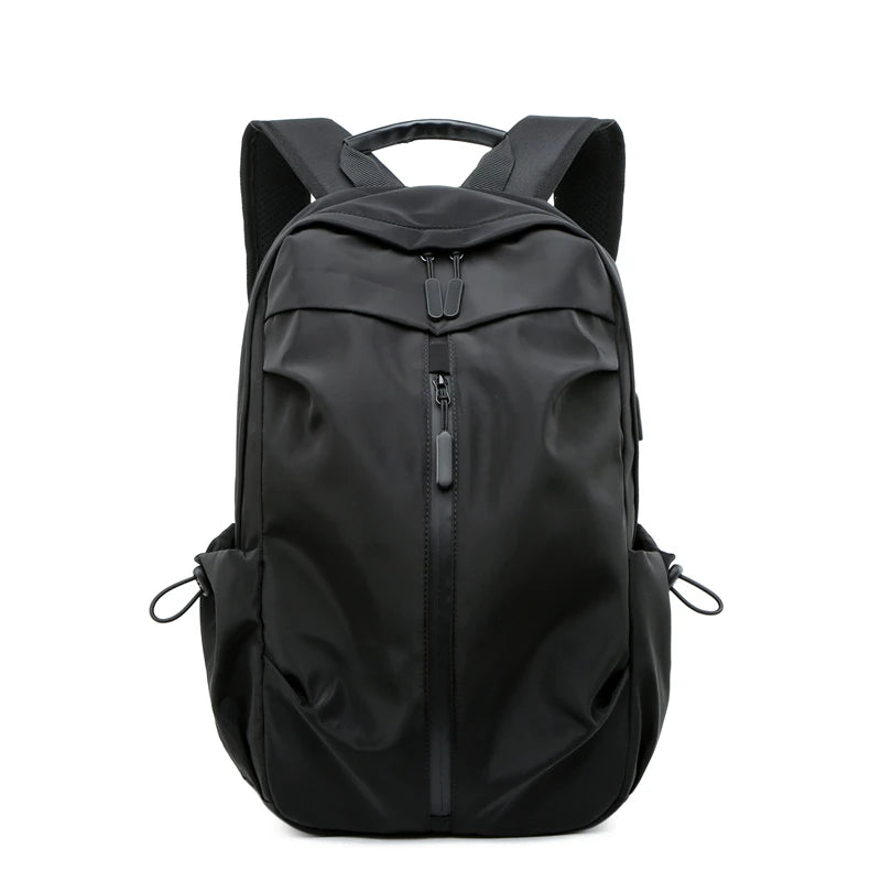 Men's USB Charging Travel Backpack Waterproof Rucksack Laptop Business School Ba
