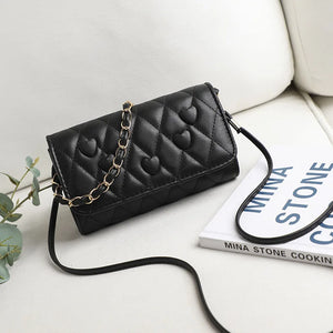 PU Leather Women Bags Lady's Bag Purses Chain Handbags Shoulder Crossbody