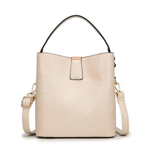 Bucket Shoulder Bag Drawstring Crossbody Bag Women Handbag