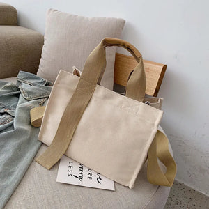 Large Capacity Tote Bag for Women - Solid Handbags