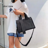 Large Capacity Tote Bag for Women - Solid Handbags