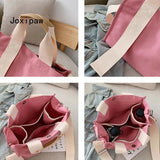 Large Capacity Tote Bag for Women - Solid Handbags