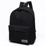 Canvas Backpacks School Bags for Teenagers Travel Laptop Grey