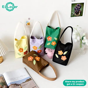 Canvas Small Cloth Bag for Women