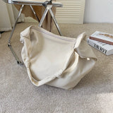 Canvas Totes Bags Women Casual Ladies Handbags Large Capacity Shoulder Girls Sac