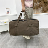 Durable Canvas Travel Bag Men Handbag Outdoor Sports Backpack