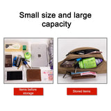 Canvas Waist Bag Vintage Leisure Canvas Bag Running Cycling