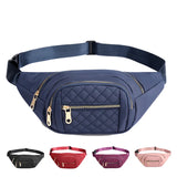 Canvas Women Messenger Bag Sports Waist Pack Crossbody Bag