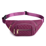 Canvas Women Messenger Bag Sports Waist Pack Crossbody Bag