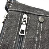 Canvas Women Single Strap Small Shoulder Bags Solid Zipper Cross-body Bags