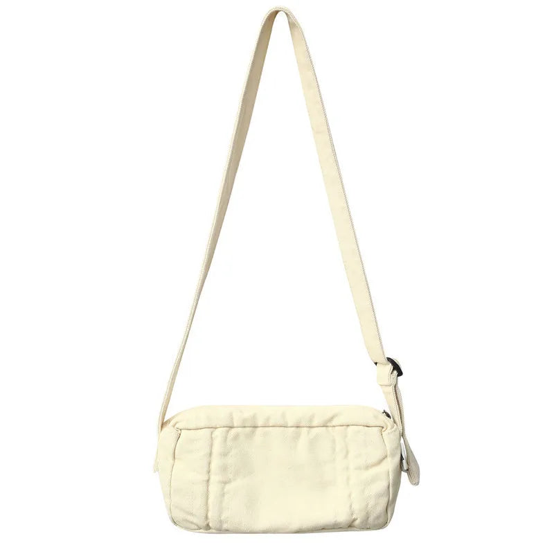 Canvas Messenger Bag Casual Student Shoulder Schoolbag Handbags Small Female
