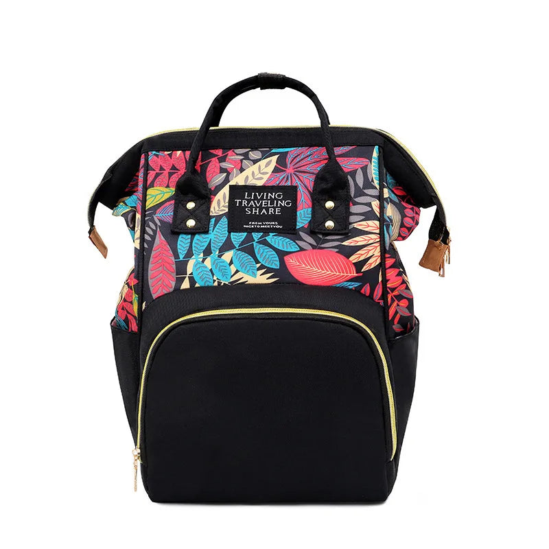 Casual Girls Backpack Nylon Women's School Bag Large Capacity