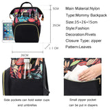 Casual Girls Backpack Nylon Women's School Bag Large Capacity