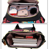 Casual Girls Backpack Nylon Women's School Bag Large Capacity