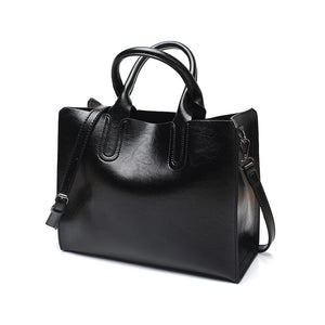 Large Capacity Tote Women Handbags Aged Look Shoulder Bag