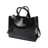 Large Capacity Tote Women Handbags Aged Look Shoulder Bag