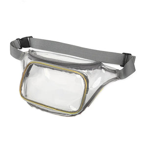 Outdoor Sports Fanny Pack for Women PVC Waist Pack