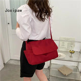 Vintage Nylon Crossbody Bags Large Capacity Messenger Bag