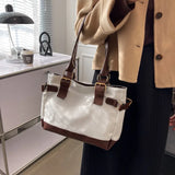 Canvas Shoulder Bag Women Tote Handbag