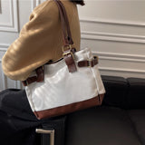 Canvas Shoulder Bag Women Tote Handbag