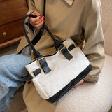 Canvas Shoulder Bag Women Tote Handbag