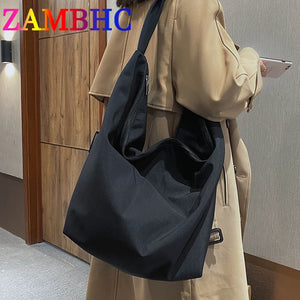 Casual Women's Big Totes Soft Canvas Shoulder Crossbody Bags Large Capacity