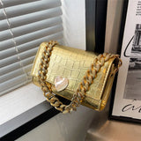 Chain Strap Women Shoulder Bag Handbags And Purses Ladies Underarm Bags
