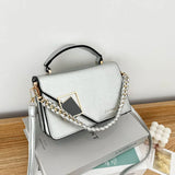 Chain Women Handbags Pu Leather Shoulder Crossbody Bag And Purses