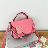 Chain Women Handbags Pu Leather Shoulder Crossbody Bag And Purses
