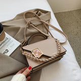 Chain Women Handbags Leather Shoulder Crossbody Bag And Purses