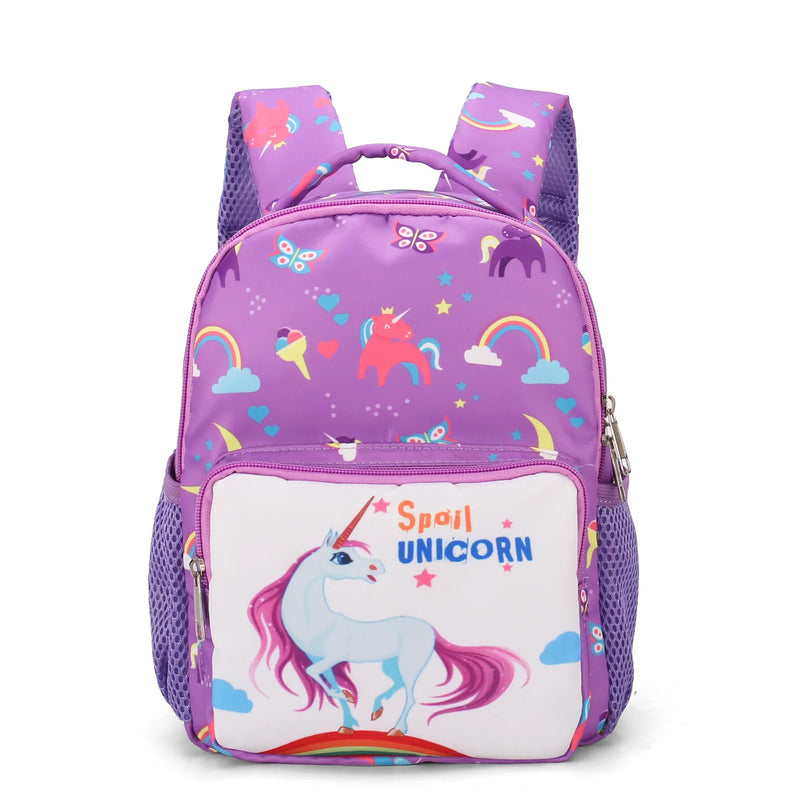 Cartoon Unicorn Baby Backpack Kindergarten School Bag