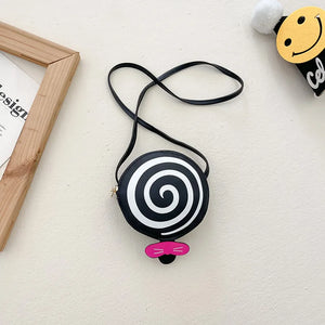 Kids Lollipop Shoulder Bag Boys Girls Shopping Messenger Bag