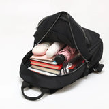 Casual Women's Backpack Waterproof Oxford Multi-Pocket Large Capacity