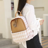 Classic Leather Backpack & Shoulder Bag Combo