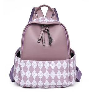 Classic Leather Backpack & Shoulder Bag Combo