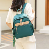 College Student Backpack High Nylon Fabric Lightweight Travel Women's Backpack