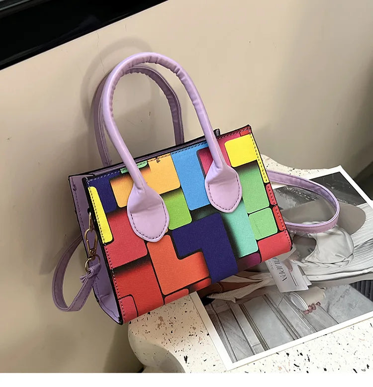 Casual Geometric Shoulder Bag Crossbody Bag