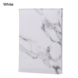 Colorful Marble Style Passport Cover Waterproof Passport Holder Travel Cover