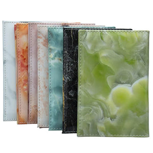 Colorful Marble Style Passport Cover Waterproof Passport Holder Travel Cover