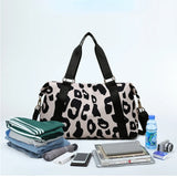 Cow Pattern Travel Bag Large Capacity Sports Women's Bag