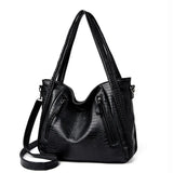 Crocodile One Shoulder Women's Bag Large Capacity Handheld Crossbody