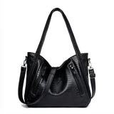 Crocodile One Shoulder Women's Bag Large Capacity Handheld Crossbody