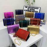 Crocodile Pattern Shoulder Bag Chain Messenger Bag Girls Handbag