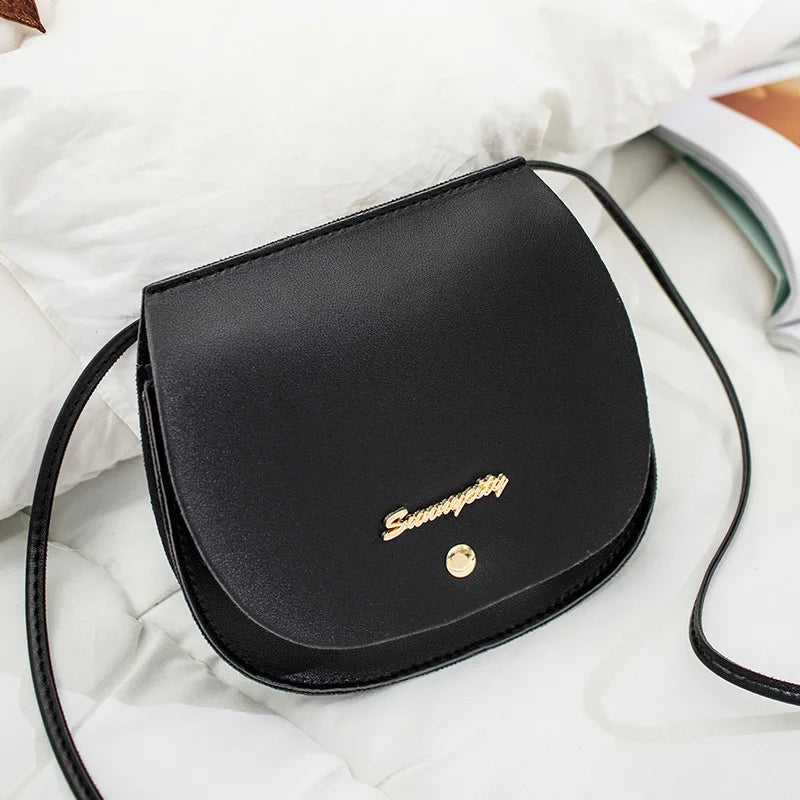 Japanese Style Saddle Bag One Shoulder Handbag
